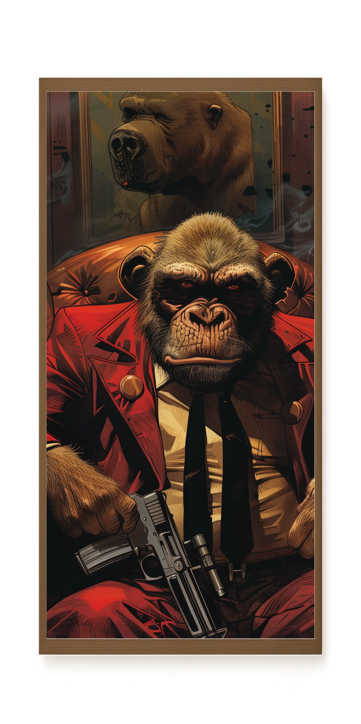 Instinctive Authority Canvas Print