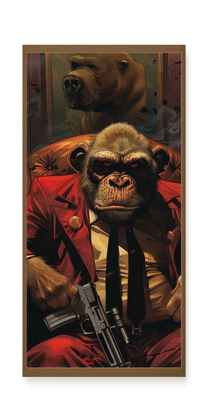 Instinctive Authority Canvas Print