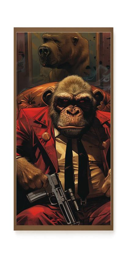Instinctive Authority Canvas Print