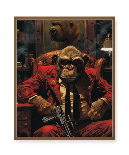 Instinctive Authority Canvas Print