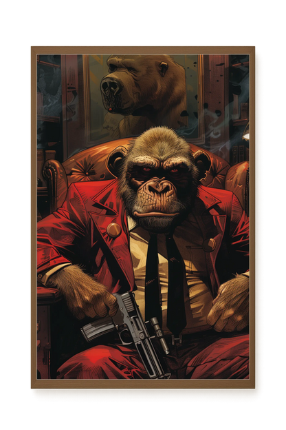 Instinctive Authority Canvas Print