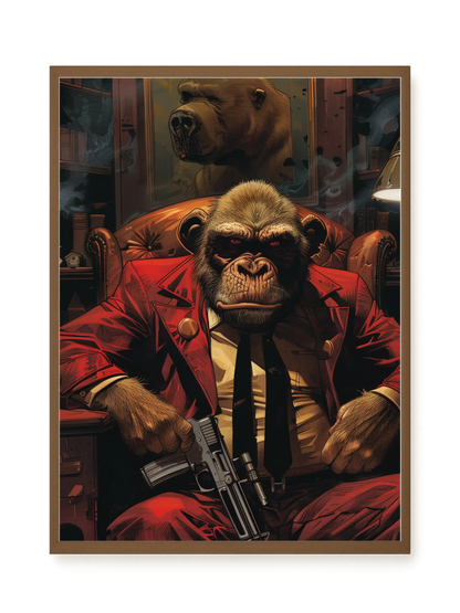 Instinctive Authority Canvas Print