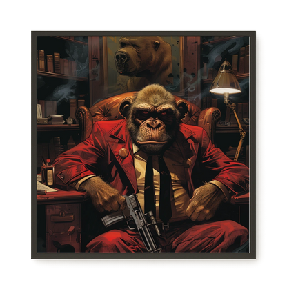 Instinctive Authority Canvas Print