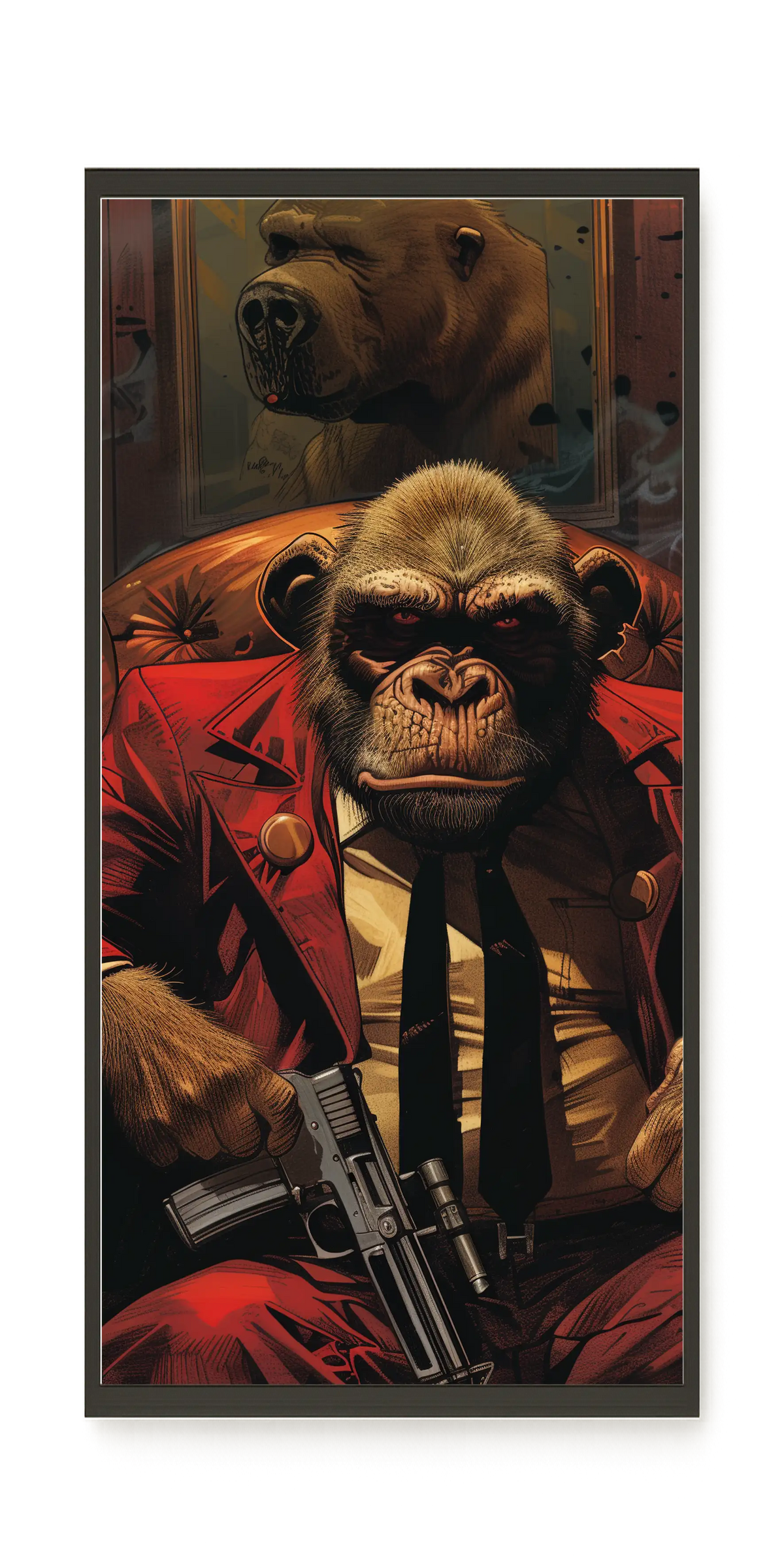Instinctive Authority Canvas Print