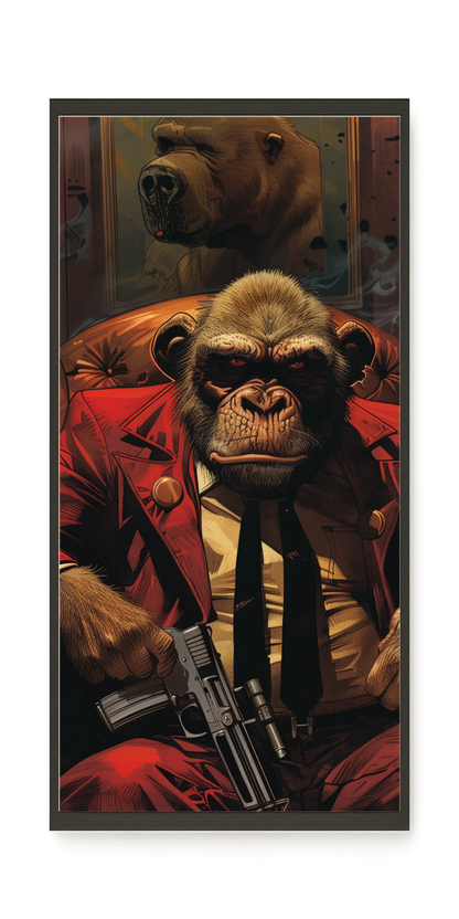 Instinctive Authority Canvas Print