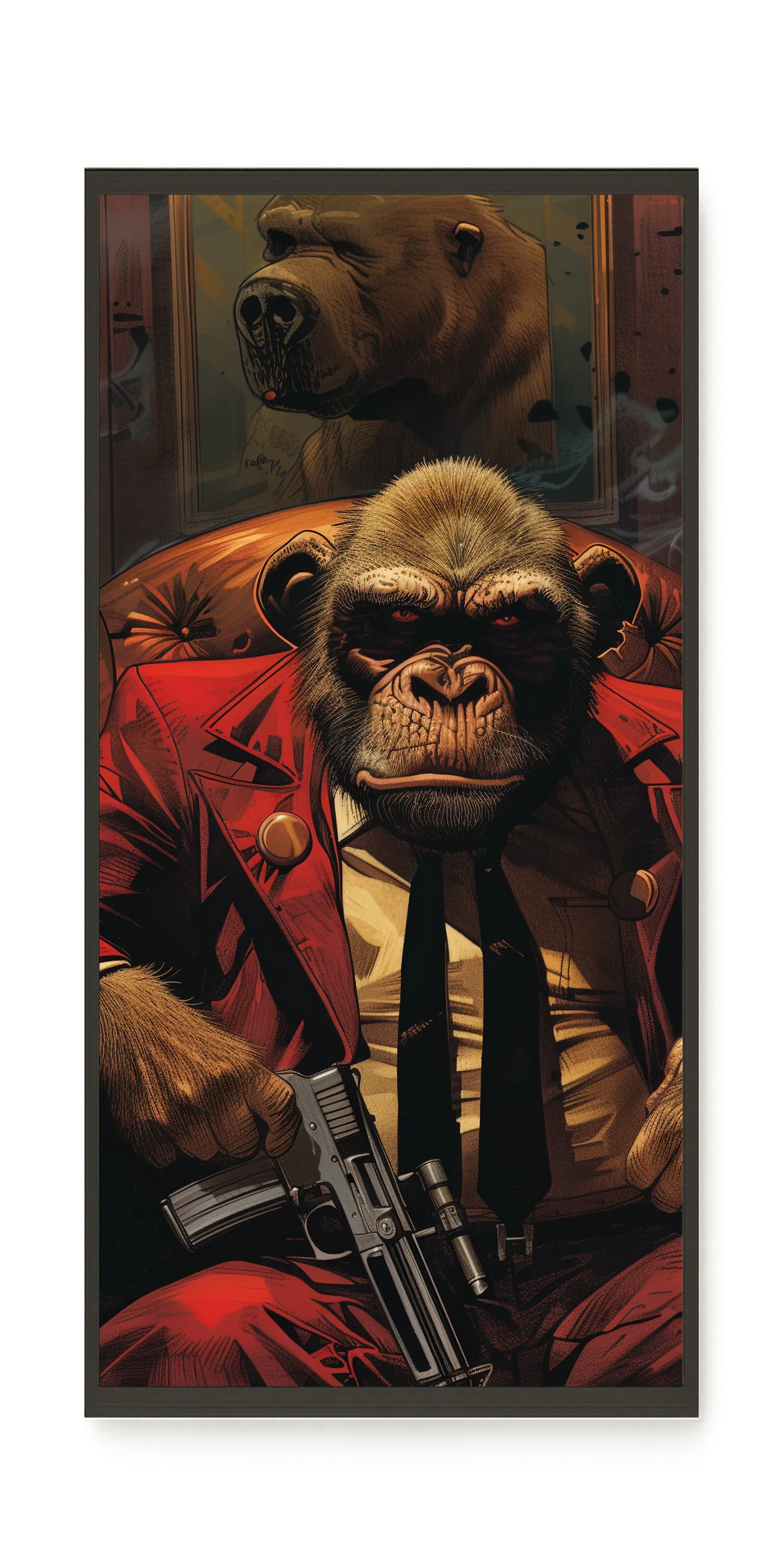 Instinctive Authority Canvas Print