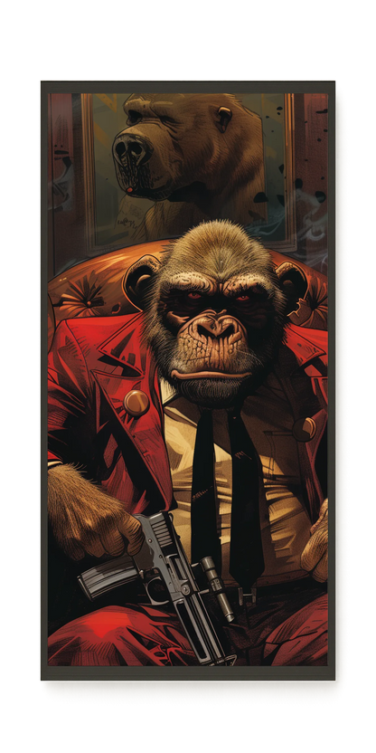 Instinctive Authority Canvas Print