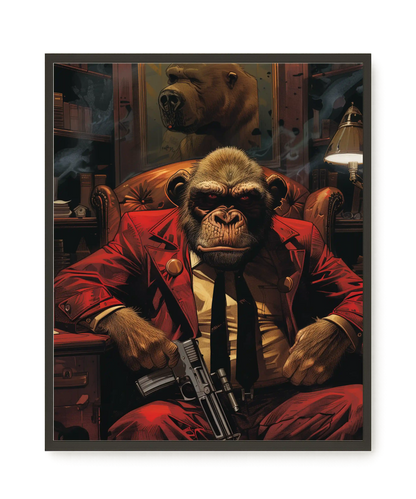 Instinctive Authority Canvas Print