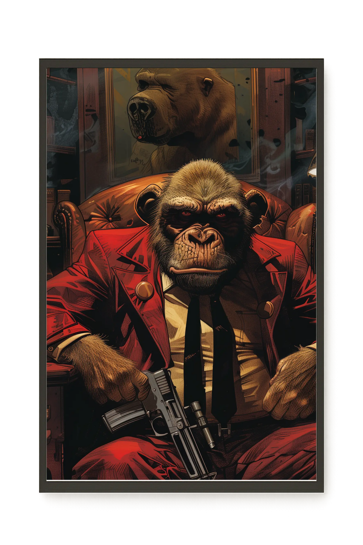 Instinctive Authority Canvas Print