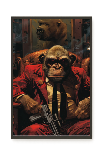 Instinctive Authority Canvas Print