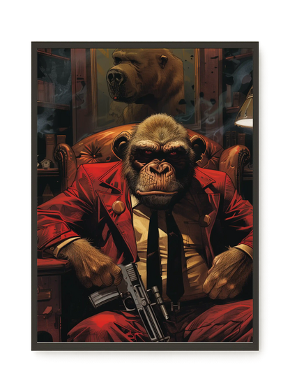 Instinctive Authority Canvas Print