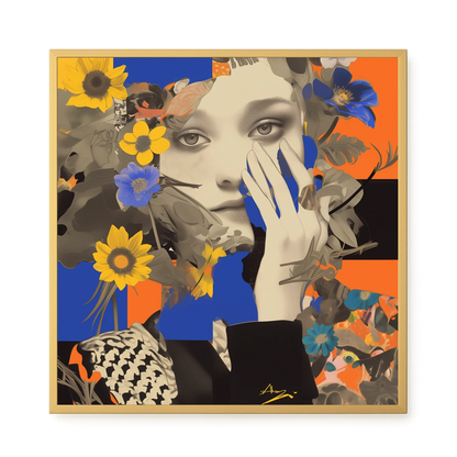 Transformed Visage Canvas Wall Art