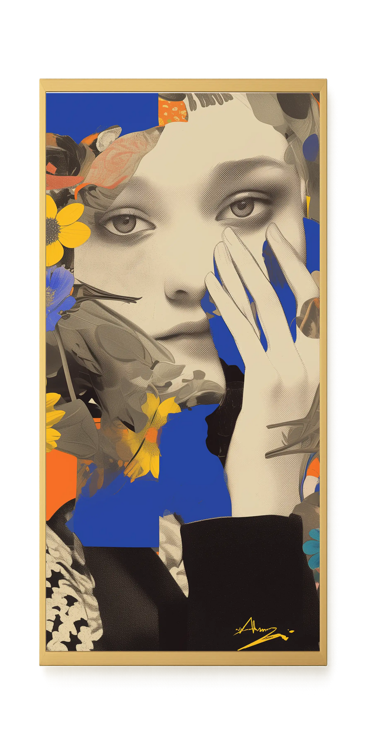 Transformed Visage Canvas Wall Art