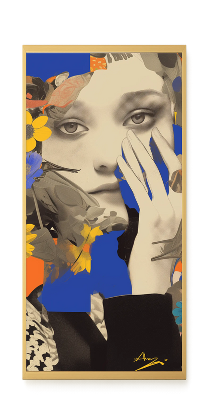 Transformed Visage Canvas Wall Art
