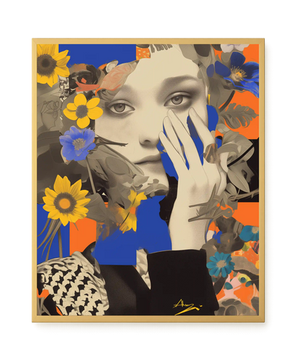 Transformed Visage Canvas Wall Art