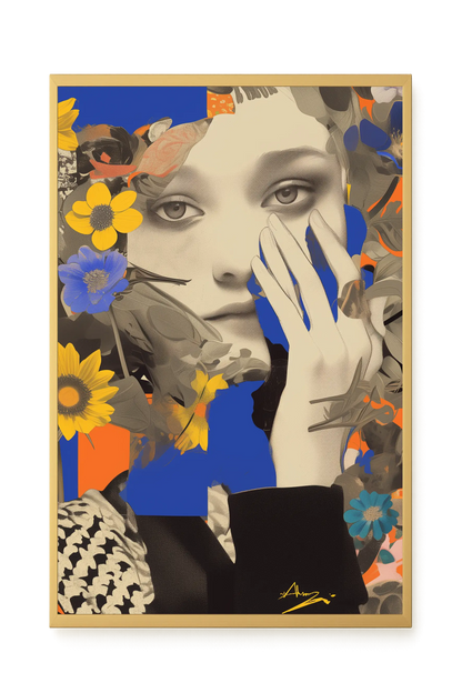 Transformed Visage Canvas Wall Art