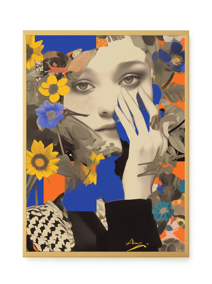 Transformed Visage Canvas Wall Art
