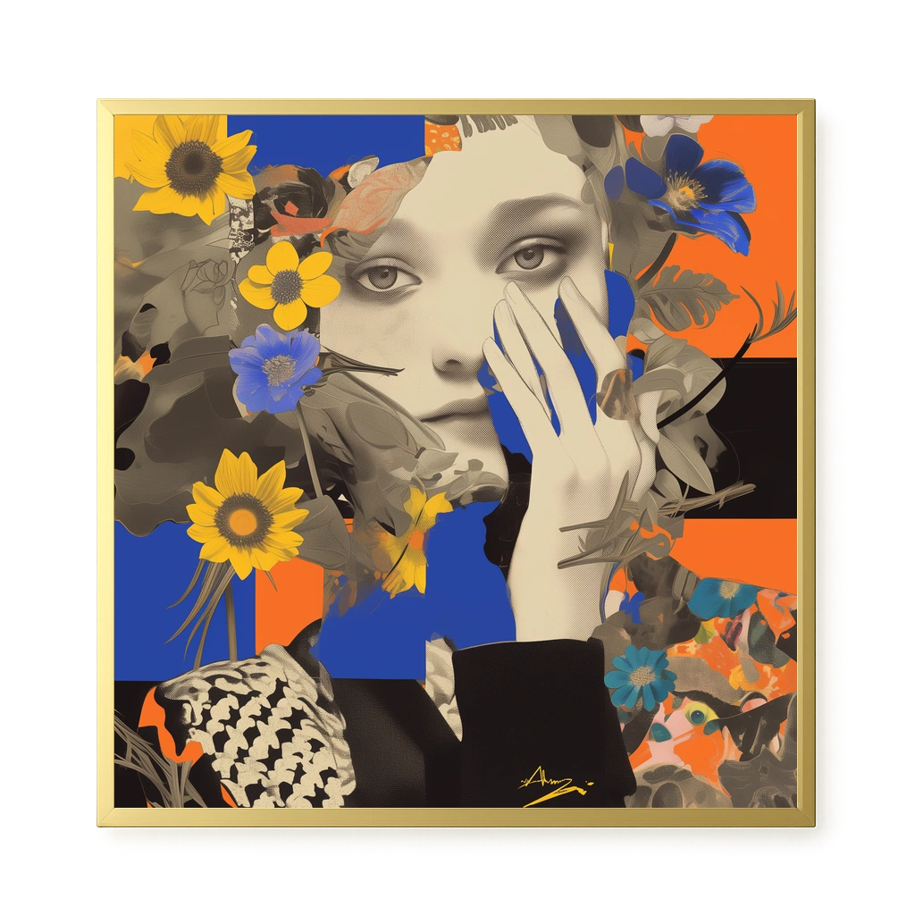 Transformed Visage Canvas Wall Art