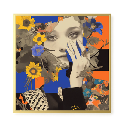 Transformed Visage Canvas Wall Art