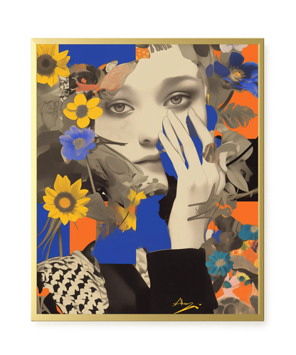 Transformed Visage Canvas Wall Art
