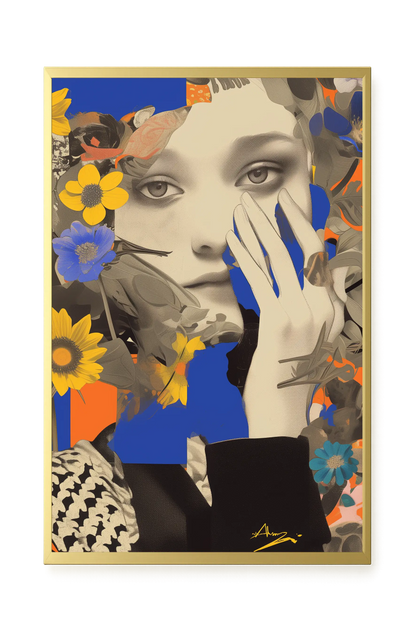 Transformed Visage Canvas Wall Art