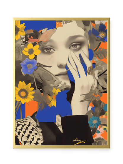 Transformed Visage Canvas Wall Art