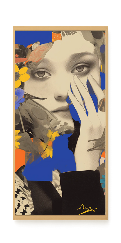 Transformed Visage Canvas Wall Art