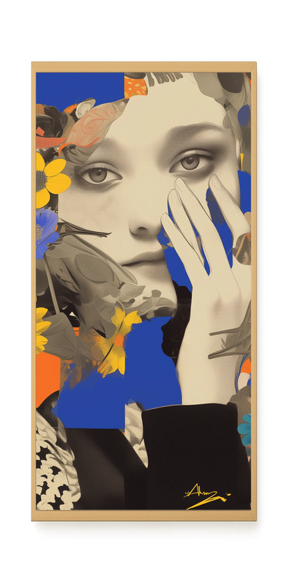 Transformed Visage Canvas Wall Art