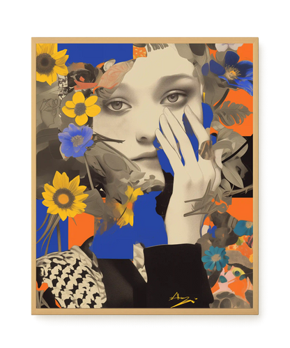 Transformed Visage Canvas Wall Art