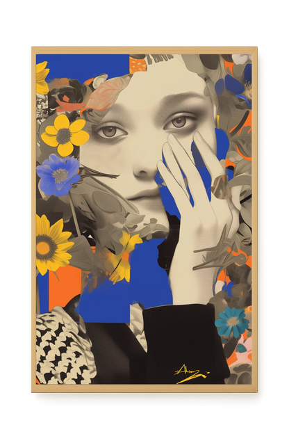 Transformed Visage Canvas Wall Art