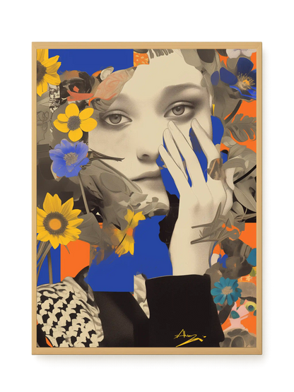 Transformed Visage Canvas Wall Art