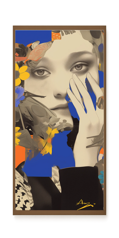Transformed Visage Canvas Wall Art