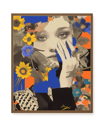 Transformed Visage Canvas Wall Art