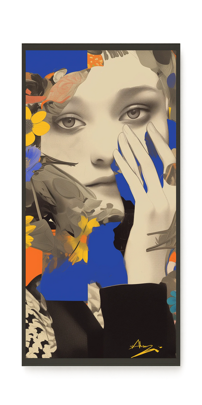 Transformed Visage Canvas Wall Art
