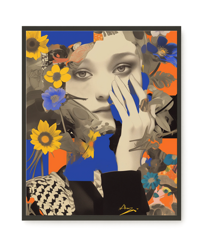 Transformed Visage Canvas Wall Art
