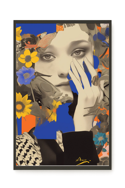 Transformed Visage Canvas Wall Art
