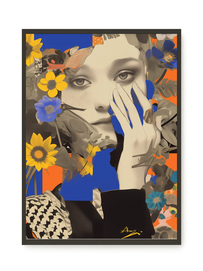 Transformed Visage Canvas Wall Art