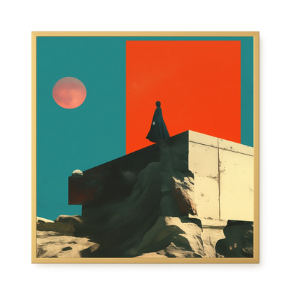 Cosmic Solitude Canvas Print