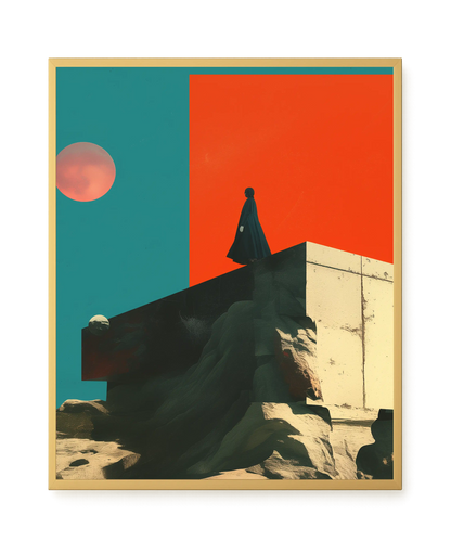 Cosmic Solitude Canvas Print