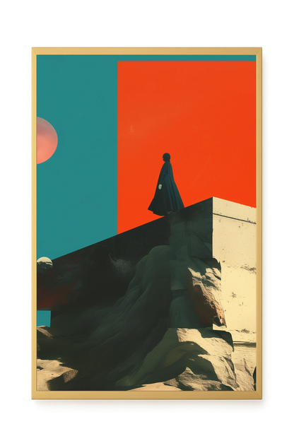 Cosmic Solitude Canvas Print