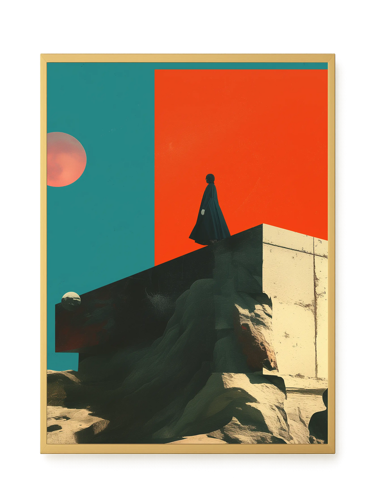 Cosmic Solitude Canvas Print