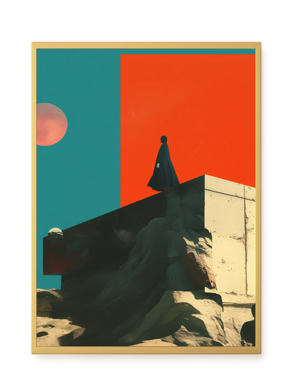 Cosmic Solitude Canvas Print
