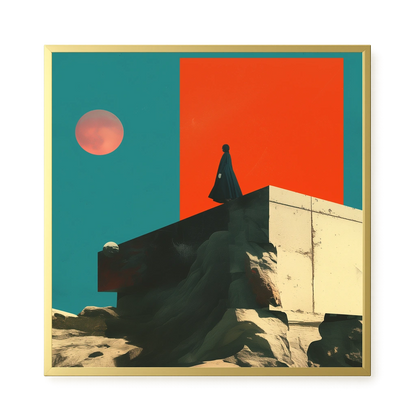 Cosmic Solitude Canvas Print