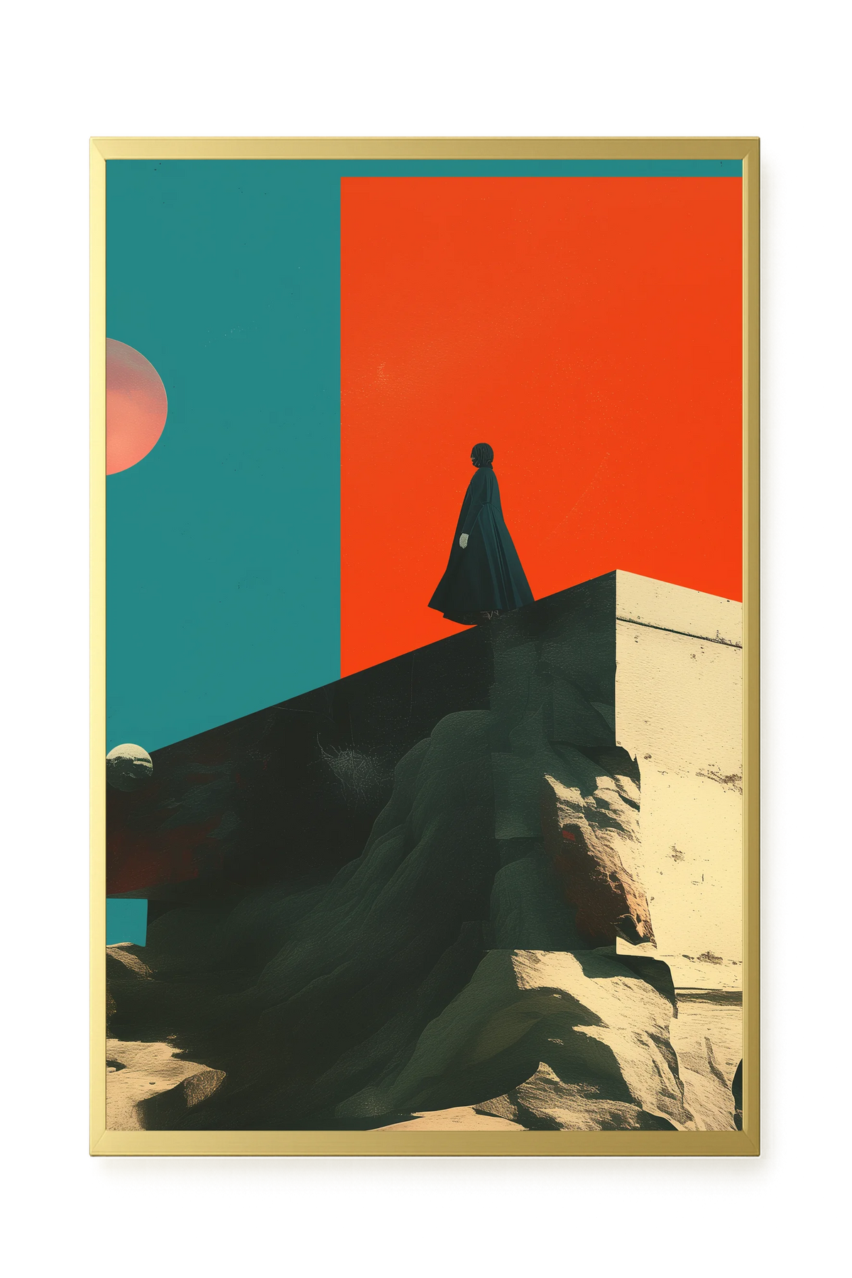 Cosmic Solitude Canvas Print