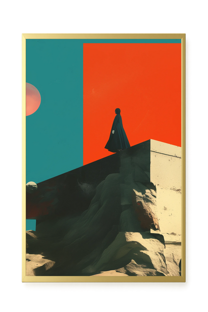 Cosmic Solitude Canvas Print