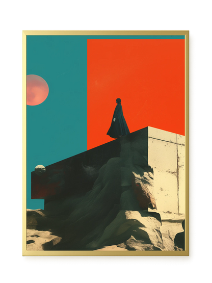 Cosmic Solitude Canvas Print