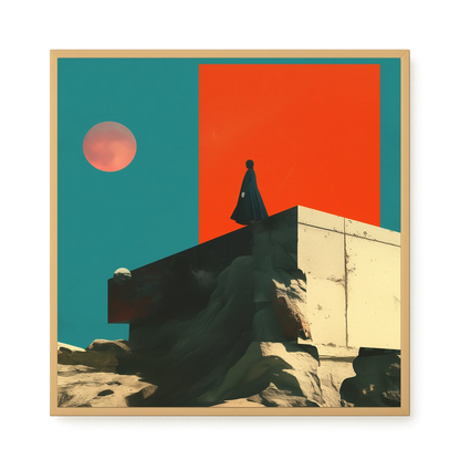 Cosmic Solitude Canvas Print