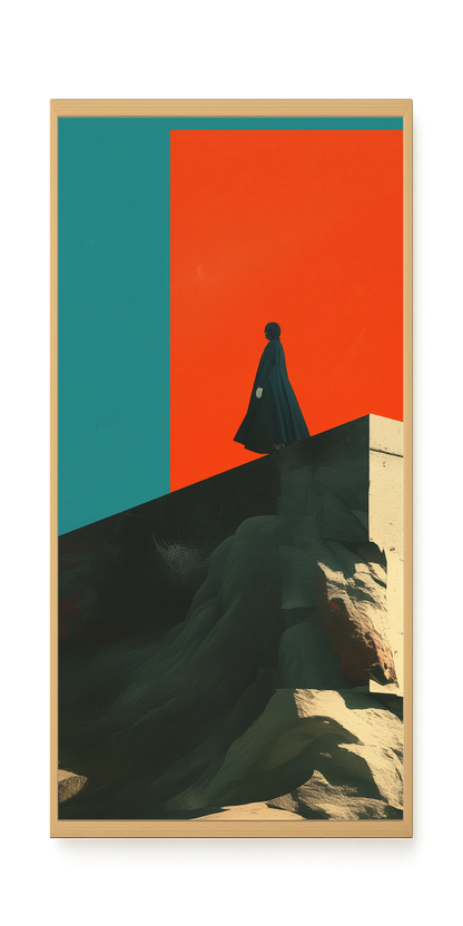 Cosmic Solitude Canvas Print