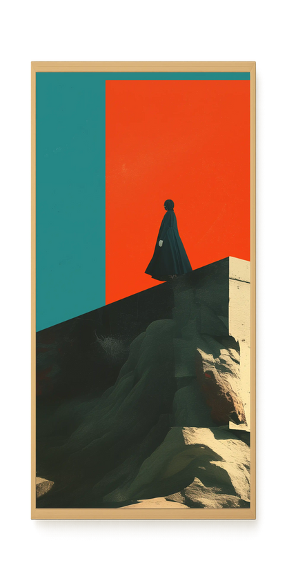 Cosmic Solitude Canvas Print