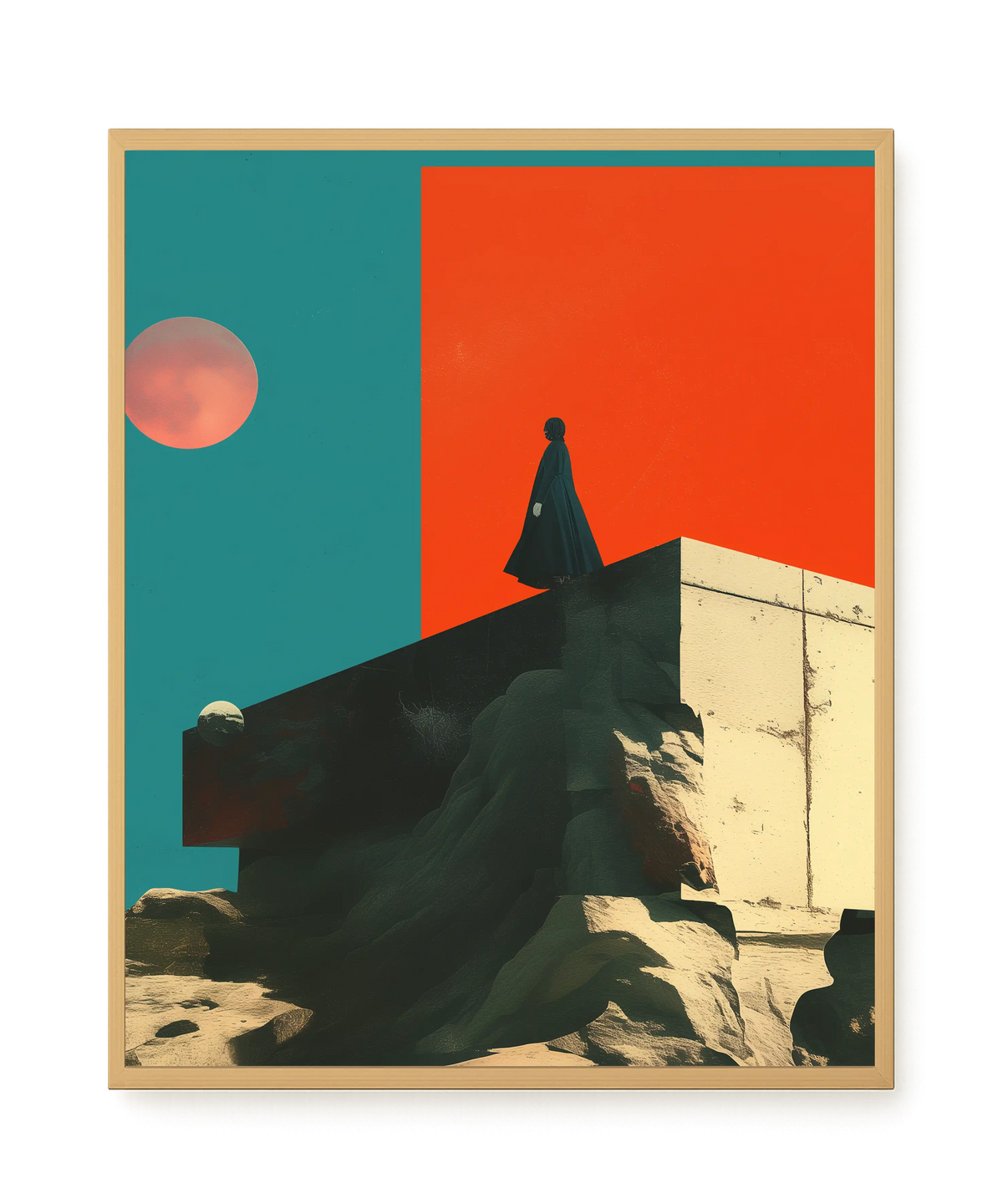 Cosmic Solitude Canvas Print